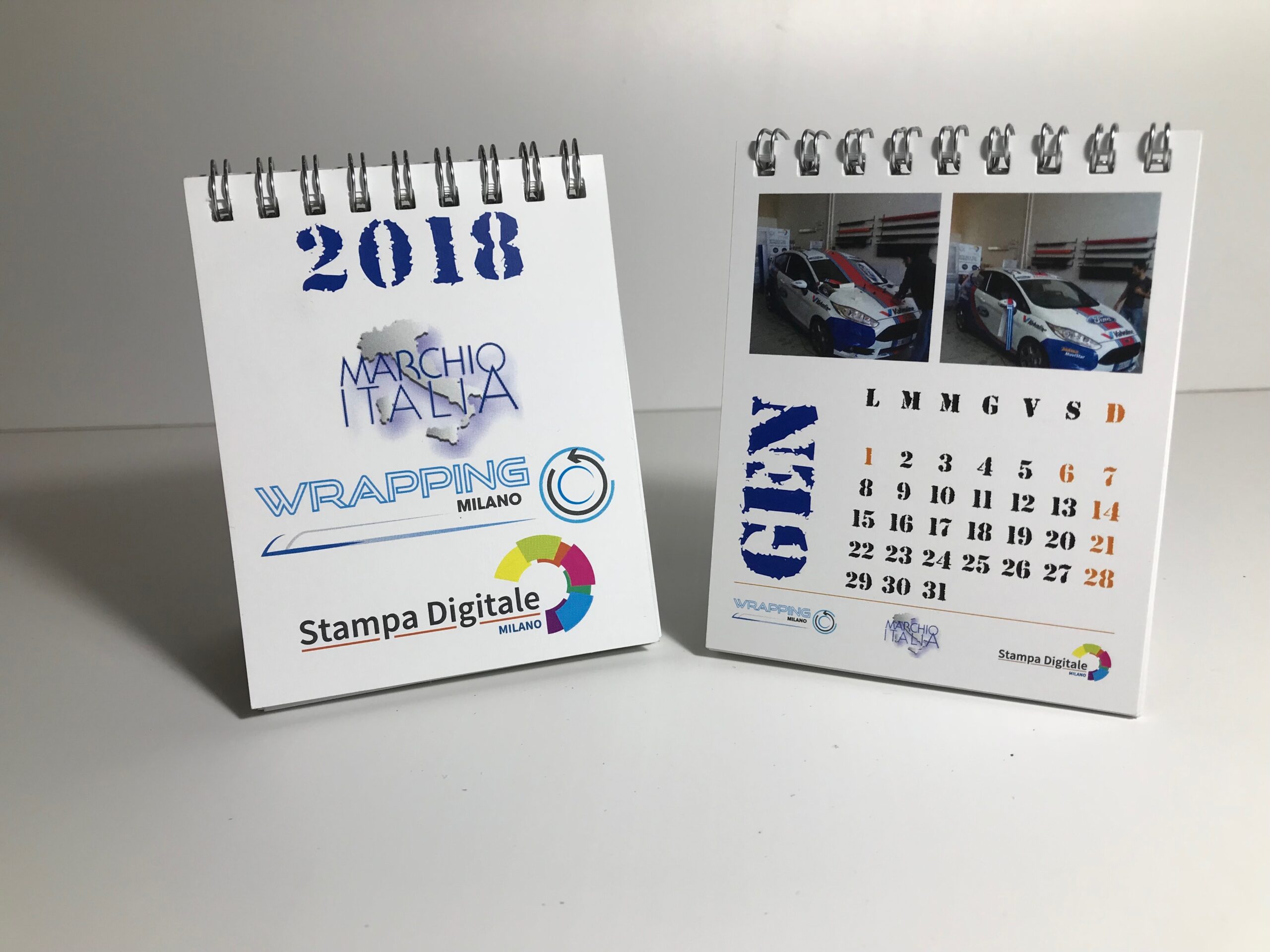 Calendario da Scrivania - Wrapping Milano